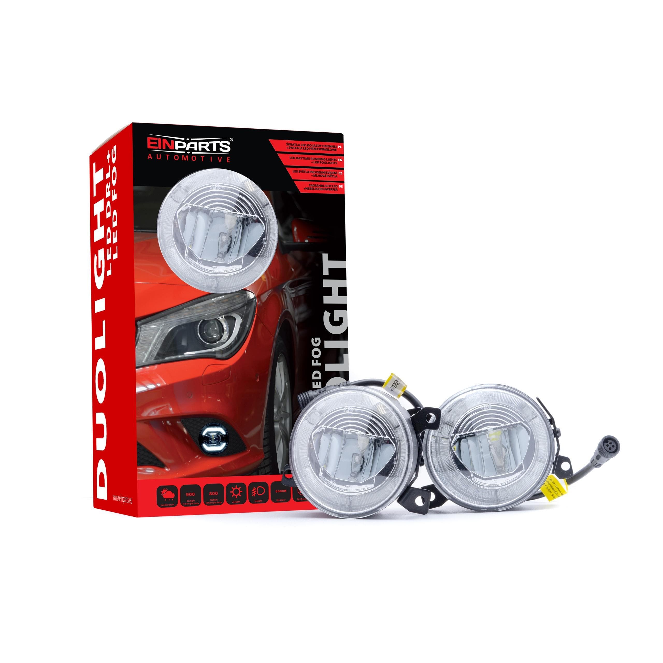 LED Denné Svietenie s Hmlovkami - DUOLIGHT DL02