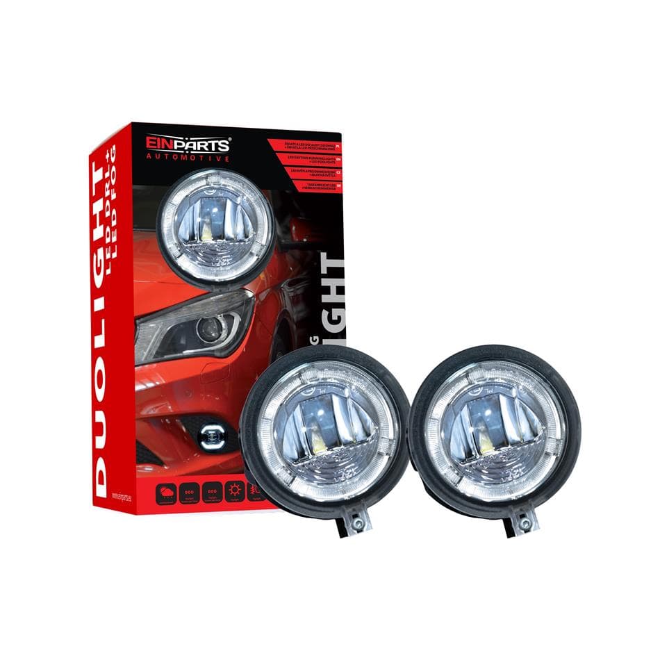 LED Denné Svietenie s Hmlovkami - DUOLIGHT DL14