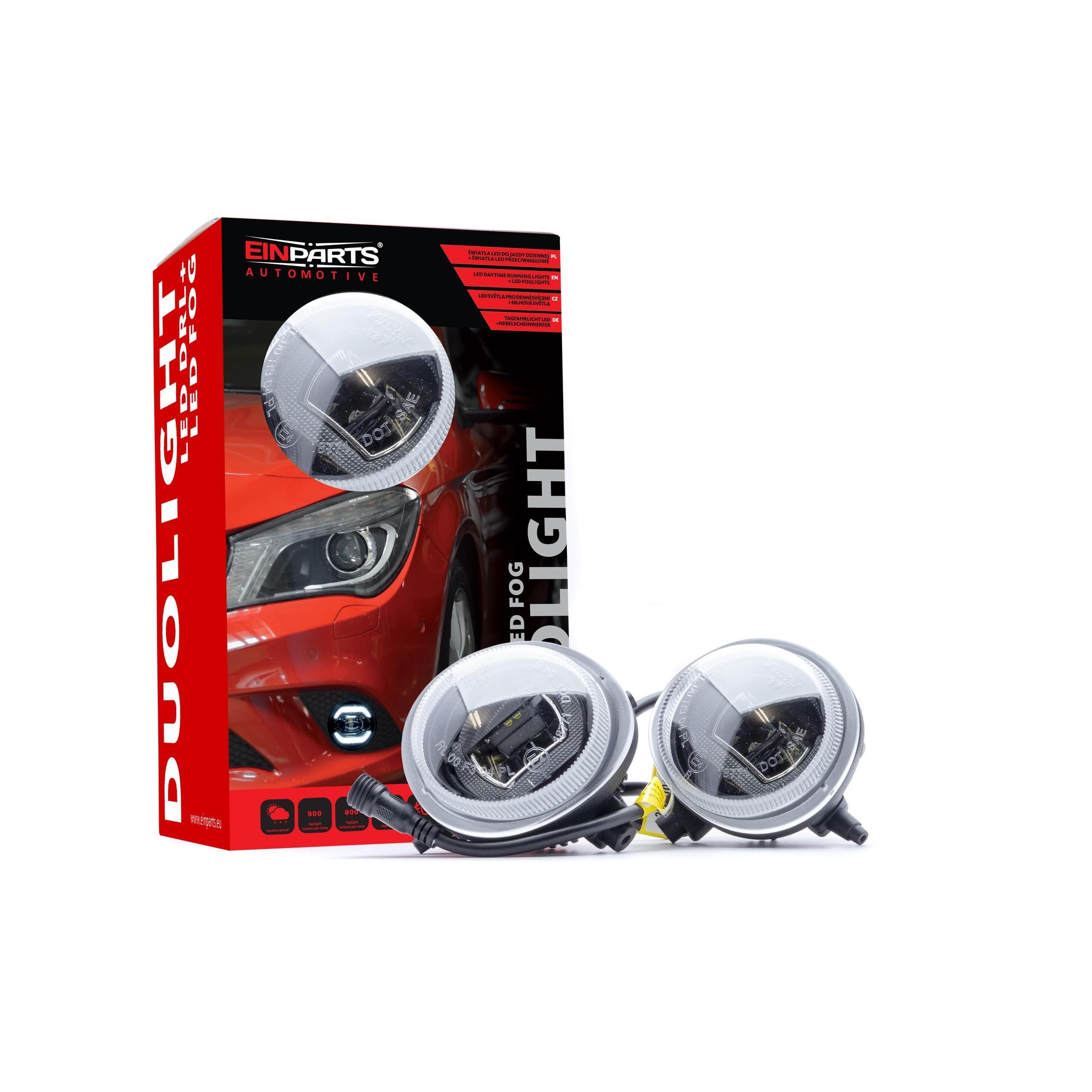 LED Denné Svietenie s Hmlovkami - DUOLIGHT DL36
