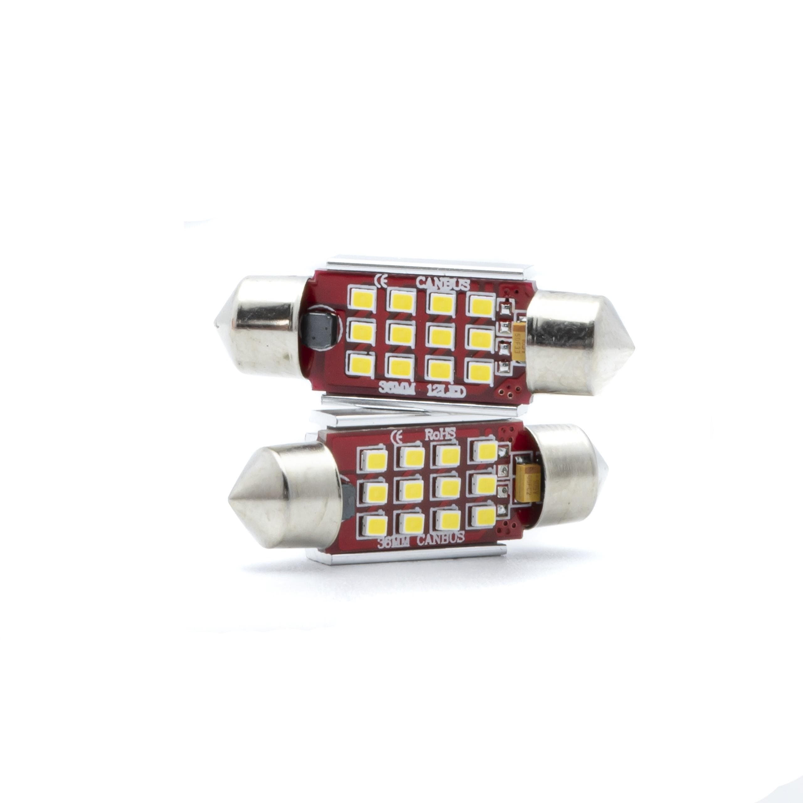 C5W LED žiarovky 6000K 12/24V - EPL302