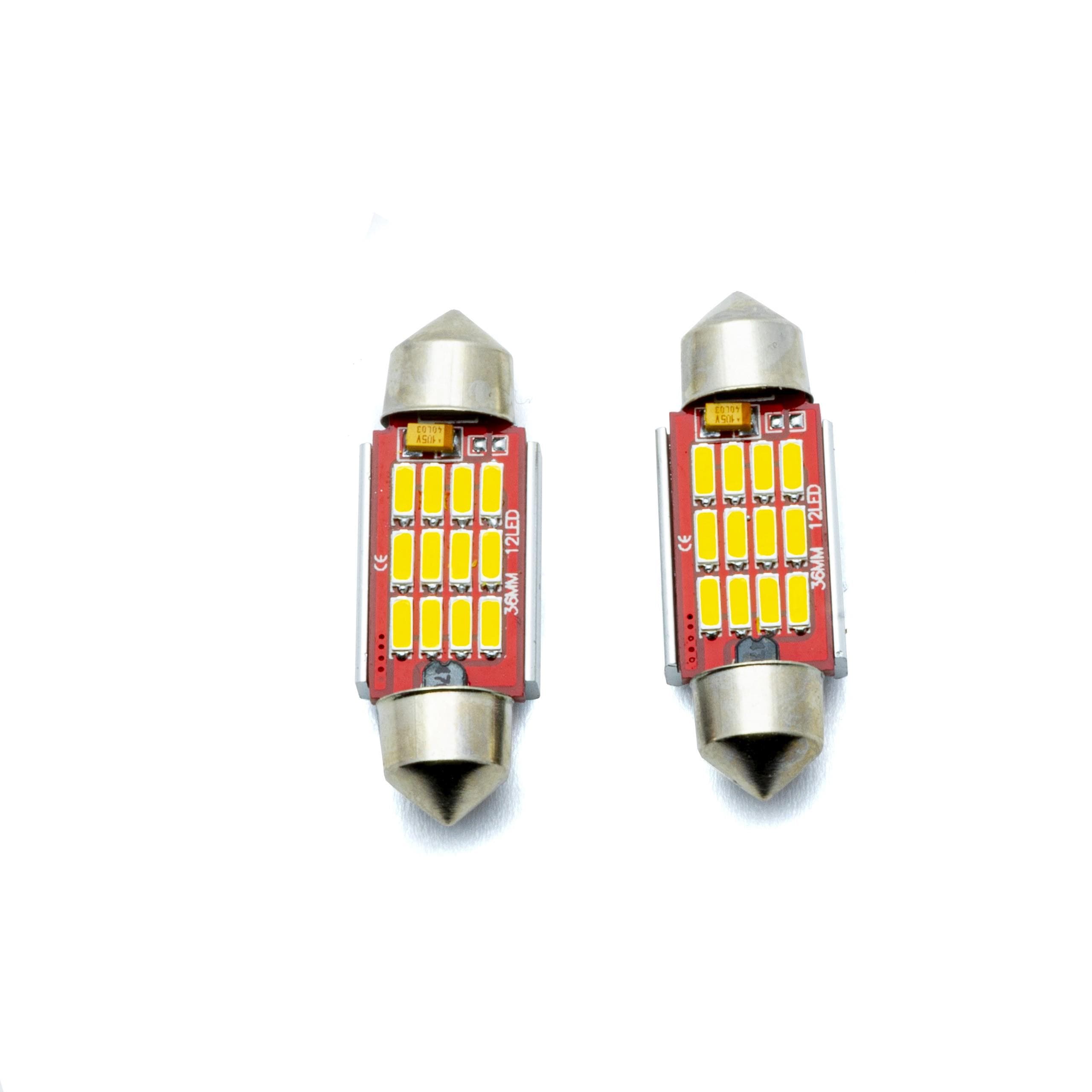 C5W LED žiarovky 5000K 12/24V - EPL306