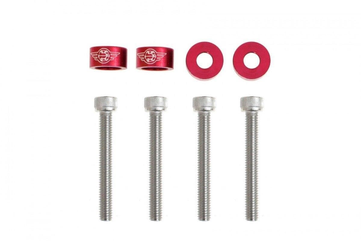 Dekoratívne skrutky M6x1.0 45mm JDM červené