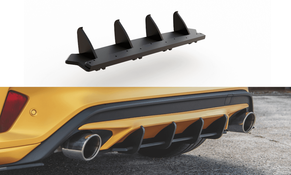 Racing durability zadný difuzor - Ford, FOFO4STCNCRS1BBRBI