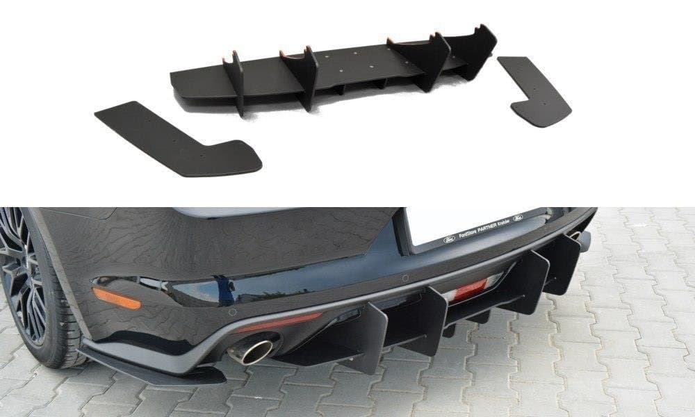 Difuzor zadného nárazníka - Ford, FOMU6GTCNCRS1A