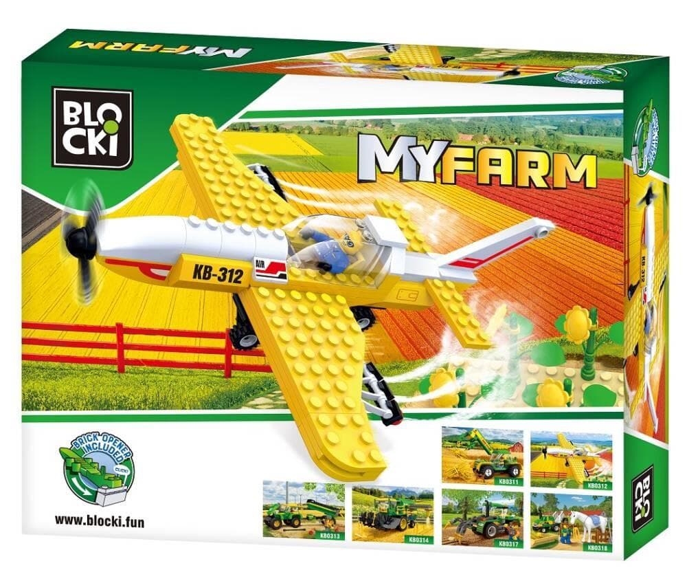 BLOCKI - MyFarm Crop duster aircraft