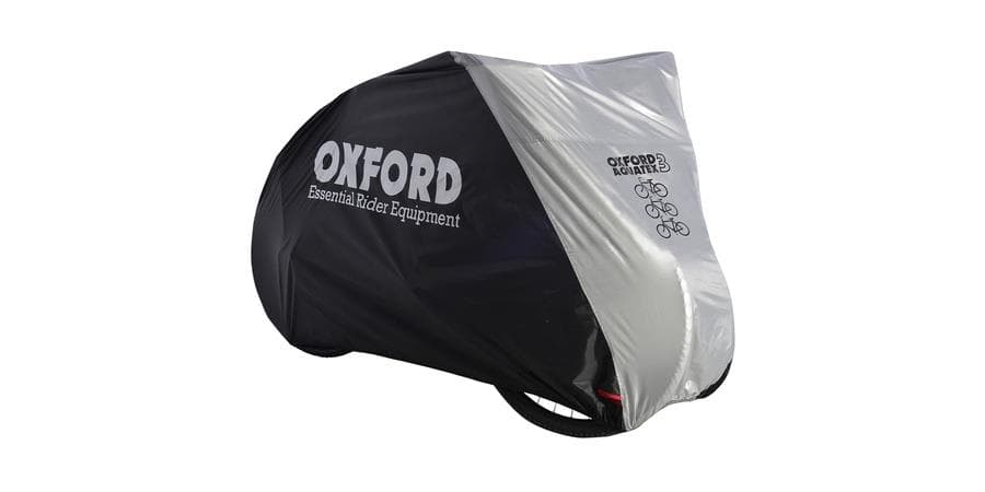 Plachta pre tri bicykle aquatex, OXFORD ( čierna/strieborná)