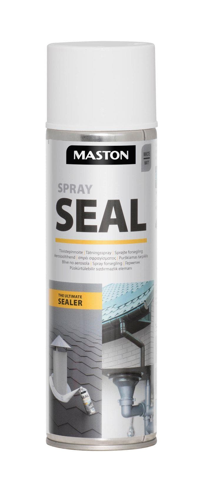 Maston seal tesniaci sprej, vytvára pogumovaný povrch biely 500ml
