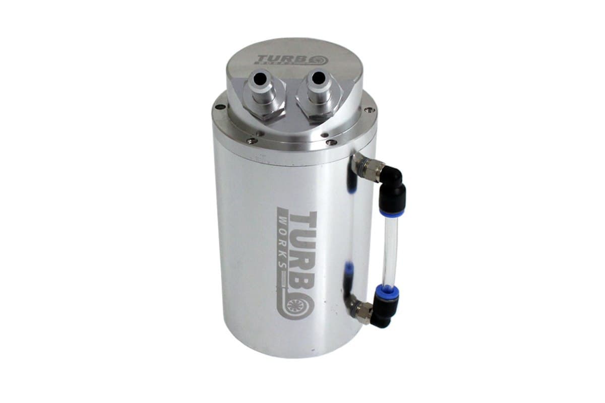 Oil catch tank 0.7L 15 mm Silver - MGOT062