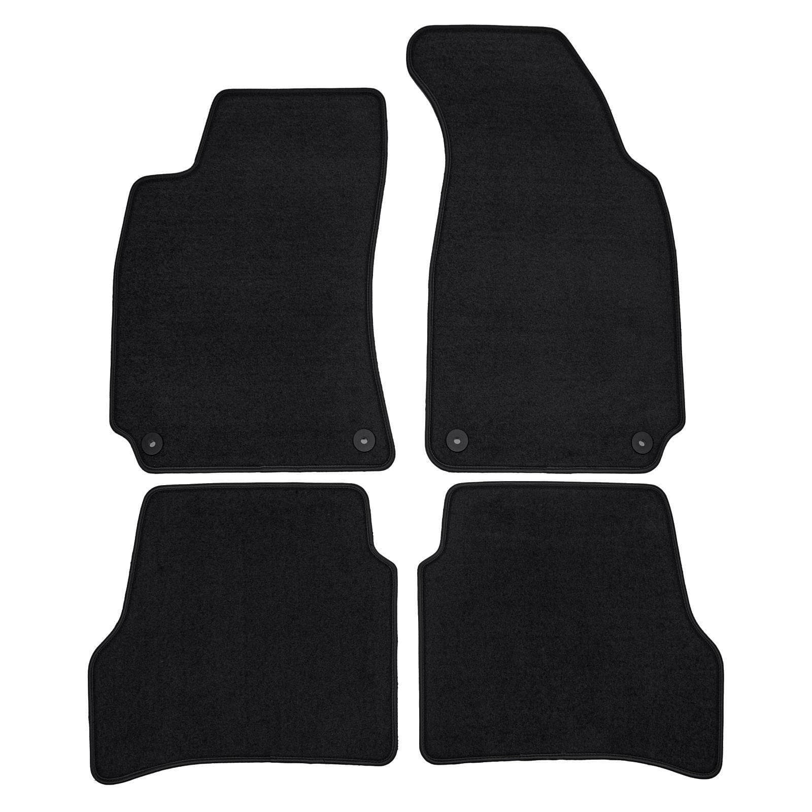 Premium black velúrové autokoberce VW Passat B5 1997-2004 4ks