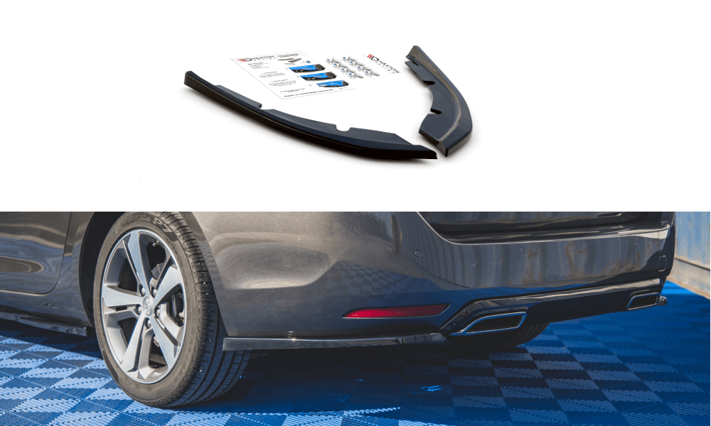 Difuzory pod zadný nárazník - Peugeot, PE3082FSWRSD1G
