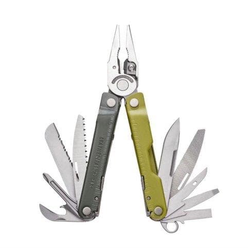 LEATHERMAN REBAR MOSSY SLATE/MOSS PÚZDRO
