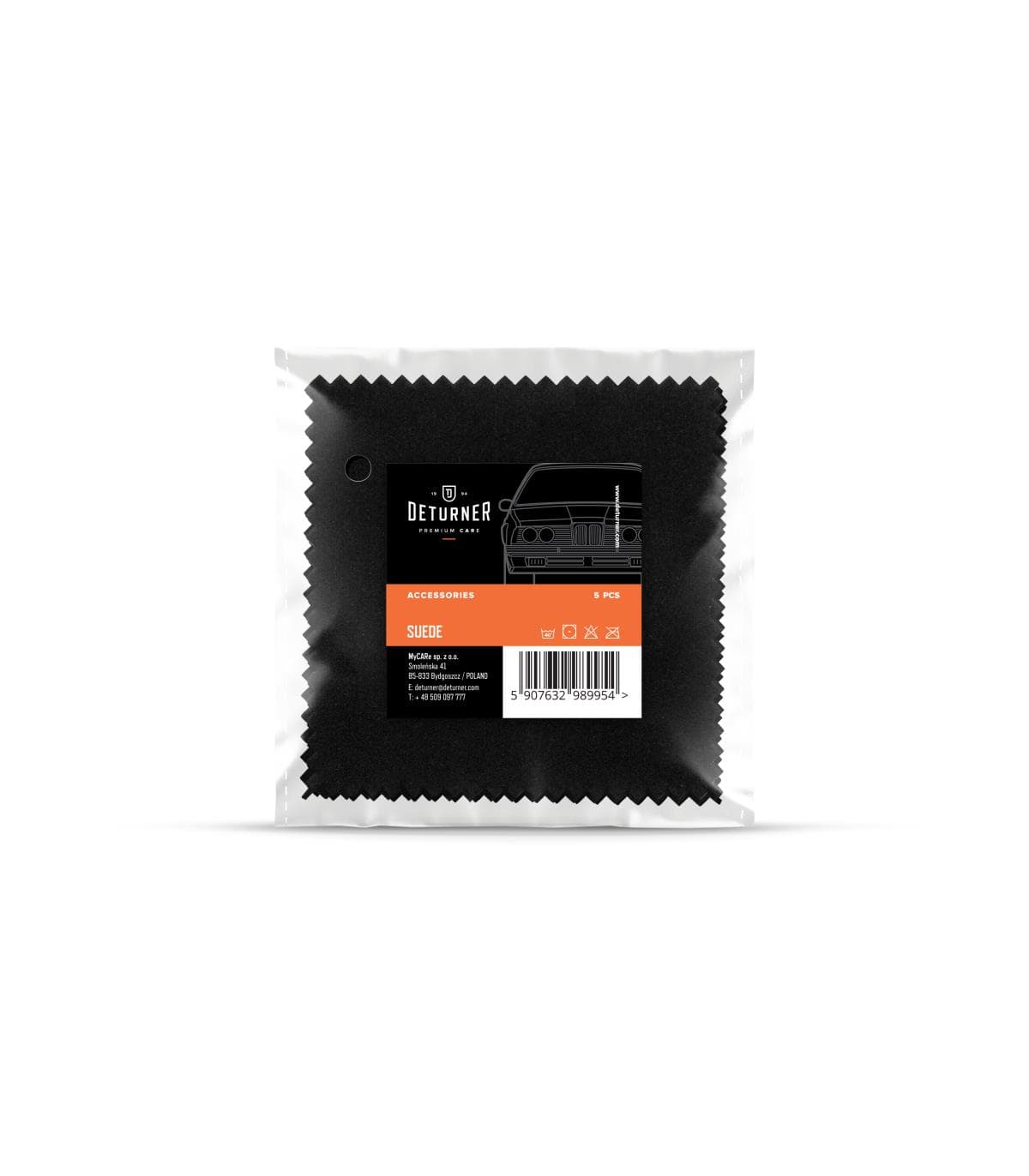 Deturner Suede - 5 ks semišových utierok na aplikáciu keramickej ochrany S5PCS