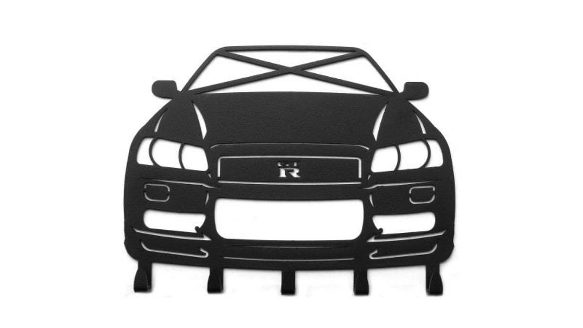 Držiak na kľúče a bundy Skyline R34 Nissan drift