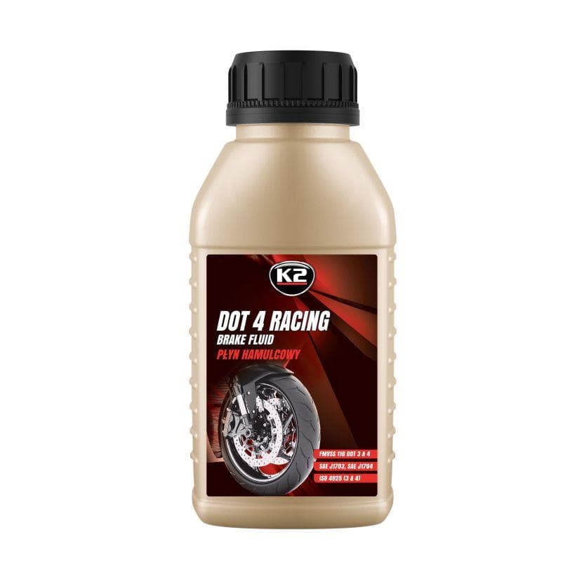 Brzdová kvapalina K2 DOT 4 250ml RACING