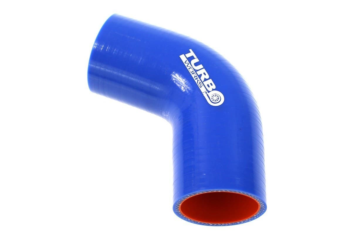Silikónová hadica - koleno 67° Pro Blue 32 mm