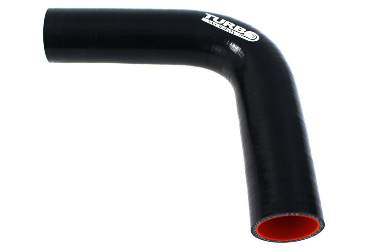 Silikónová hadica - koleno 90° Pro Black 40 mm XL
