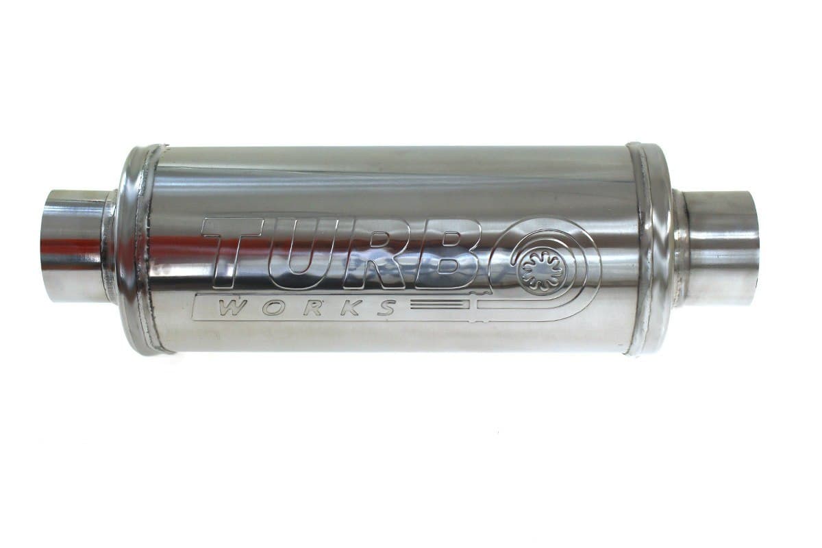 Stredový tlmič výfuku 76mm RS 409SS 450mm