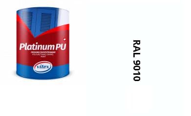 VITEX PLATINUM - farba na drevo a kov MATNÁ RAL 9010 BIELA 0,75L