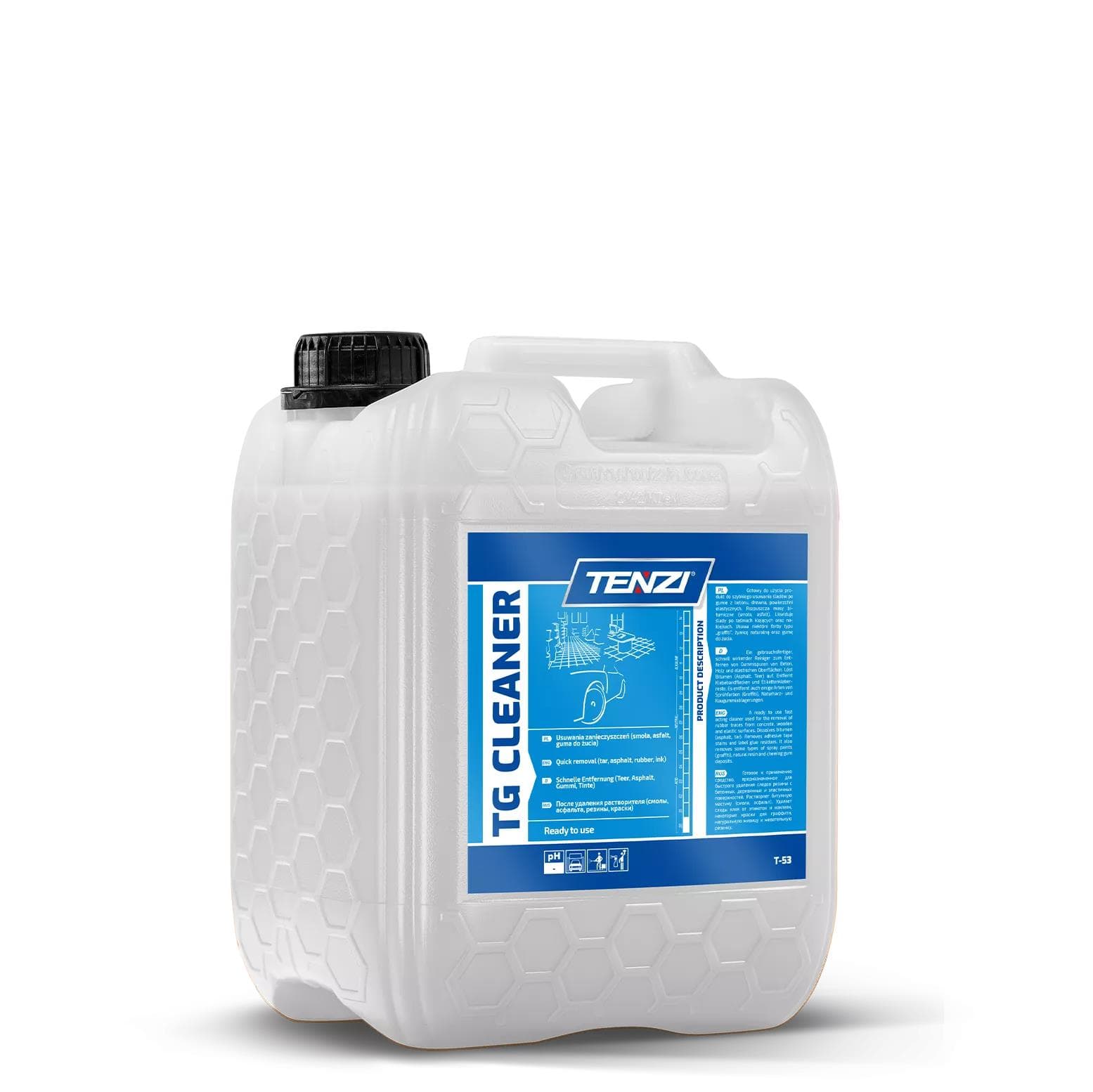 TENZI TG Cleaner - Odstraňovač škvŕn na báze rozpúšťadla 5L WTT053A005AU002