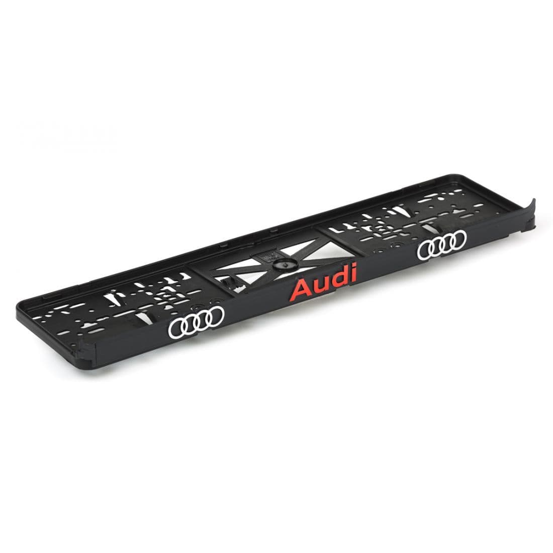 Podložka pod ŠPZ Audi červena 3D 2ks