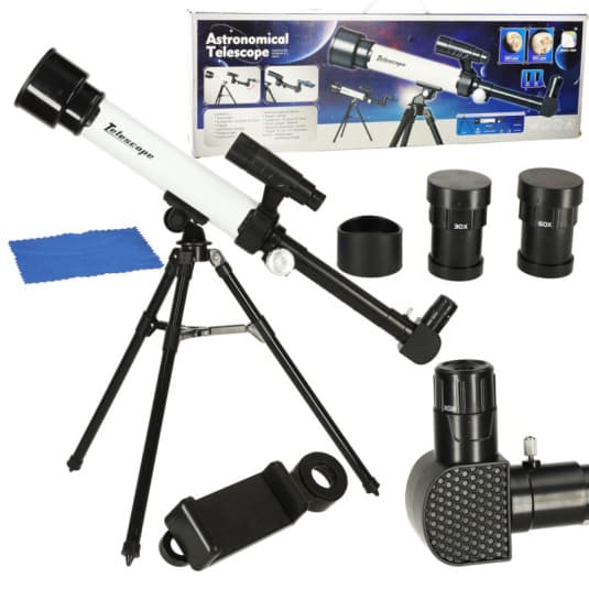 Vzdelávací astronomický ďalekohľad pre deti na statíve