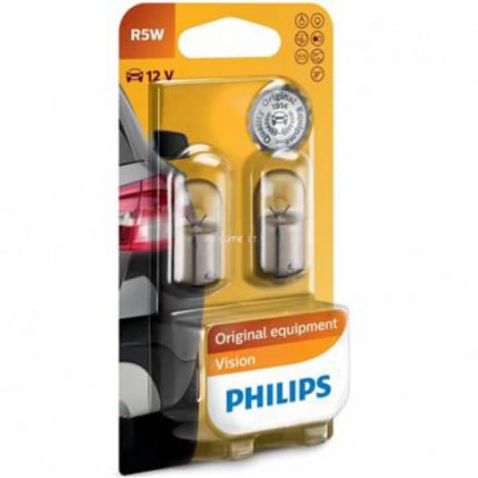 Žiarovky Philips R5W 12V 2ks