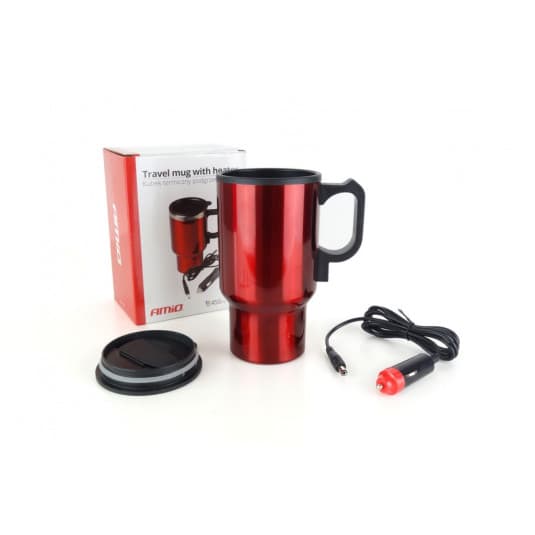 Vyhrievaný hrnček do auta, termohrnček do auta s ohrevom 12V
