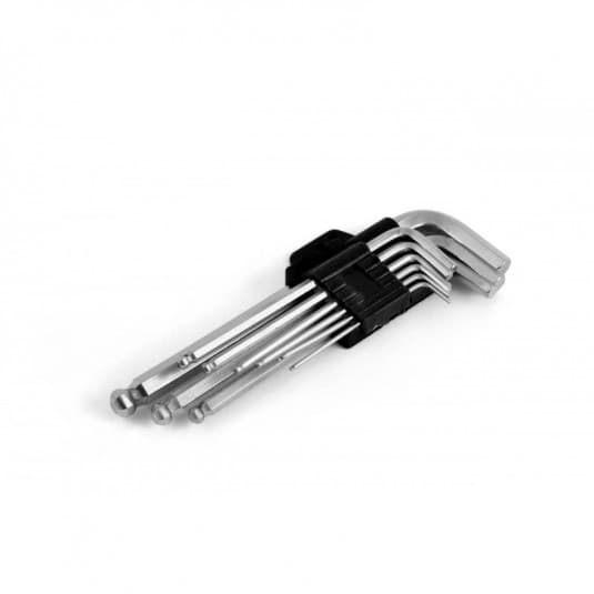 Kľúče IMBUS krátke 125mm 9 ks