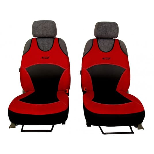 Autotričká Active Sport Alcantara A červené (Alcantara-koža)