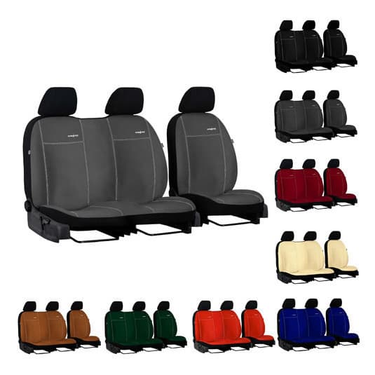 Poťahy pre FORD TRANSIT CONNECT 2+1 II (od 2014) Comfort (Alcantara)