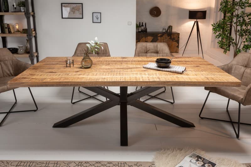 Estila Masívny industriálny jedálenský stôl Comedor 200cm