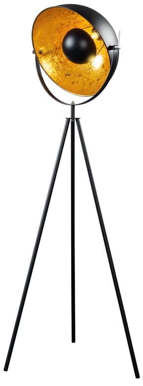 Estila Dizajnová originálna stojaca lampa Studio 140cm zlatá