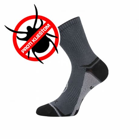 Turistické ponožky VOXX 1 PACK-Optifan 03-Grey dark