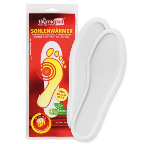 Jednorázové vyhrievané stielky THERMOPAD Foot warmer pad