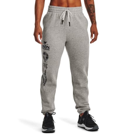 Pánske tepláky UNDER ARMOUR PROJECT ROCK UA PROJECT ROCK Hm Gym Flc Pant-GRY