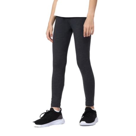 Dievčenské legíny 4F JUNIOR TIGHTS CAS F038-23M-DARK GREY MELANGE