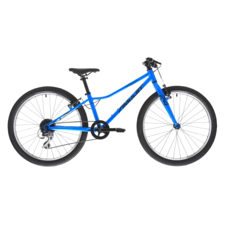 Juniorský horský bicykel AMULET 24 Tomcat SH, aqua blue black