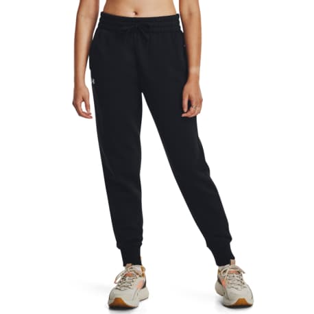 Dámske zateplené tepláky UNDER ARMOUR UA Rival Fleece Jogger-BLK