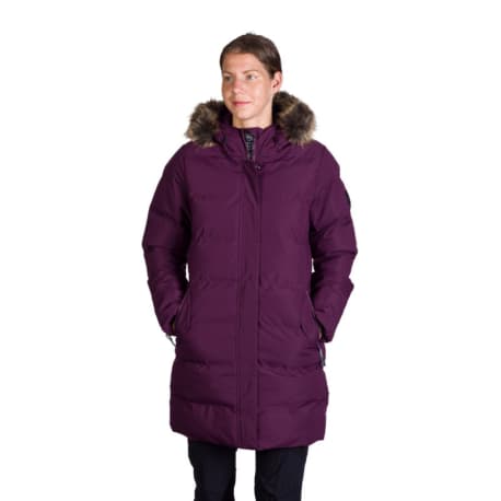 Dámska bunda NORTHFINDER RHEA-532-darkplum