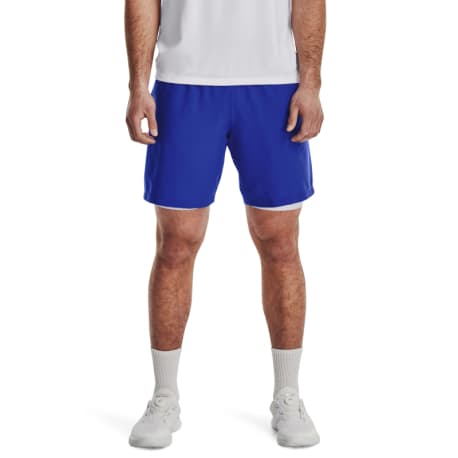 Pánske tréningové kraťasy UNDER ARMOUR UA Woven Graphic Shorts-1370388-401 BLU
