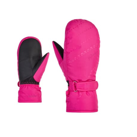 Dámske lyžiarske rukavice palčiaky ZIENER KORVANA-801188-766-pop pink