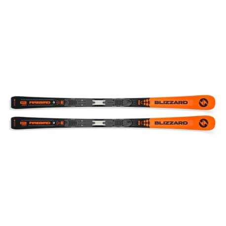 Závodné lyže (bez viazania) BLIZZARD Firebird SRC Race PLATE(FL+PL), orange black