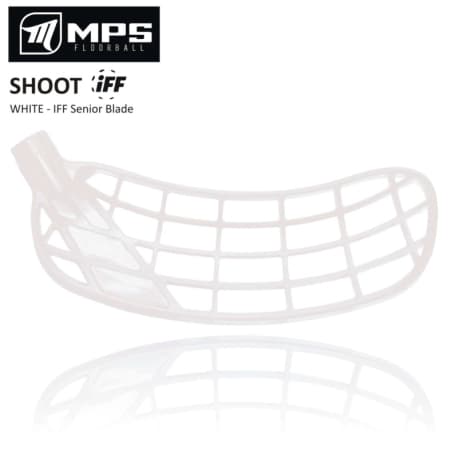 Florbalová náhradná čepeľ MPS SHOOT White IFF R