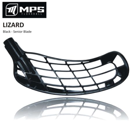 Florbalová náhradná čepeľ MPS LIZARD Black L