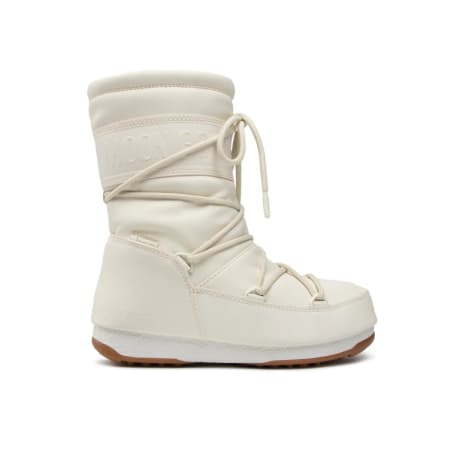 Dámske vysoké zimné topánky MOON BOOT MID RUBBER, 003 cream