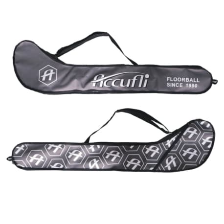 Obal na florbalovú hokejku ACCUFLI FLOORBALL Stick bag - Black Gray
