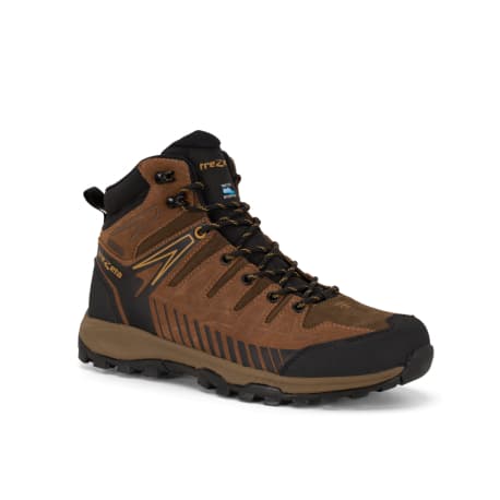 Pánska členková turistická celokožená obuv TREZETA Thunder Leather Mid WP M dark green honey