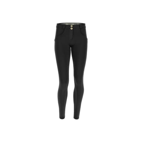 Dámske jeggings nohavice FREDDY WR.UP® skinny push up trousers in breathable fabric-Black