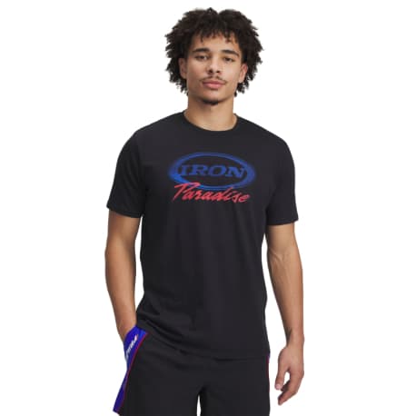 Pánske tričko s krátkym rukávom UNDER ARMOUR Iron SS-BLK