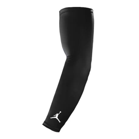 Basketbalové návleky na ruky NIKE JORDAN SHOOTER SLEEVES BK WH